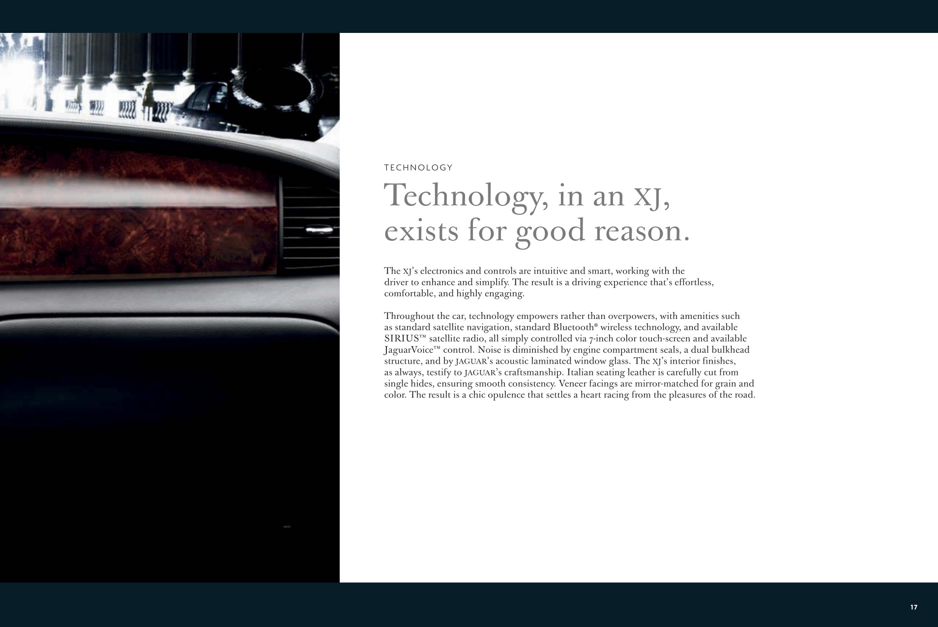 2009 Jaguar XJ Brochure Page 1